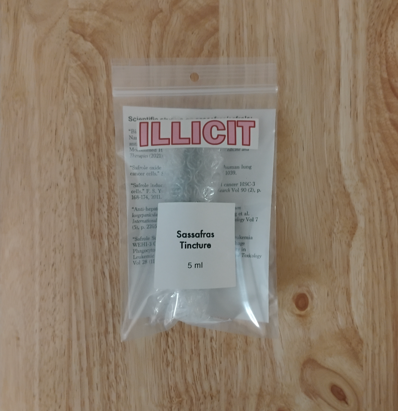 Sassafras Tincture